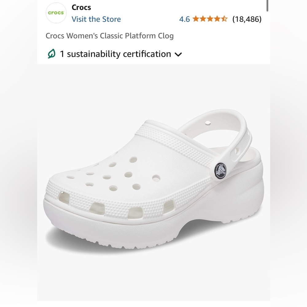 Platform Crocs